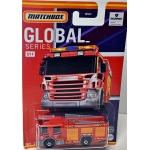 Matchbox 1:64 Best of Global - Scania P360 Fire Truck Saupers Pompiers